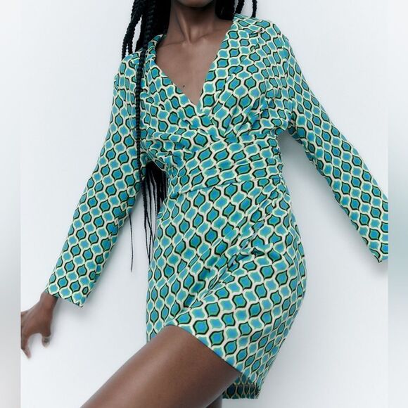 Zara Blazer Dress New - Picture 1 of 11